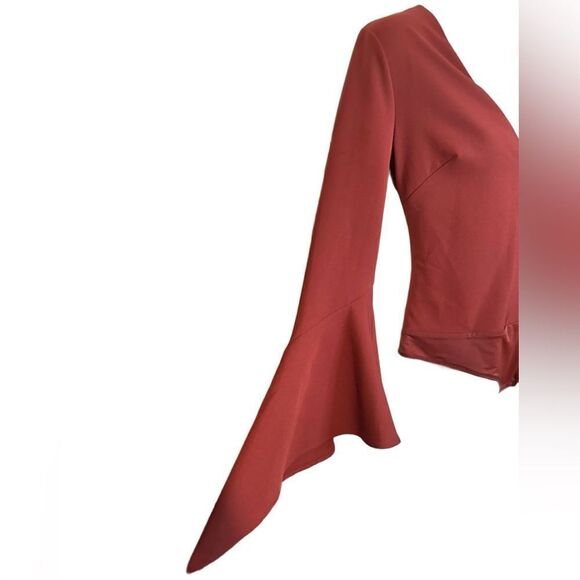 NWT Revolve Stylestalker Ayden Bell Sleeve Bodysuit - Picture 4 of 10